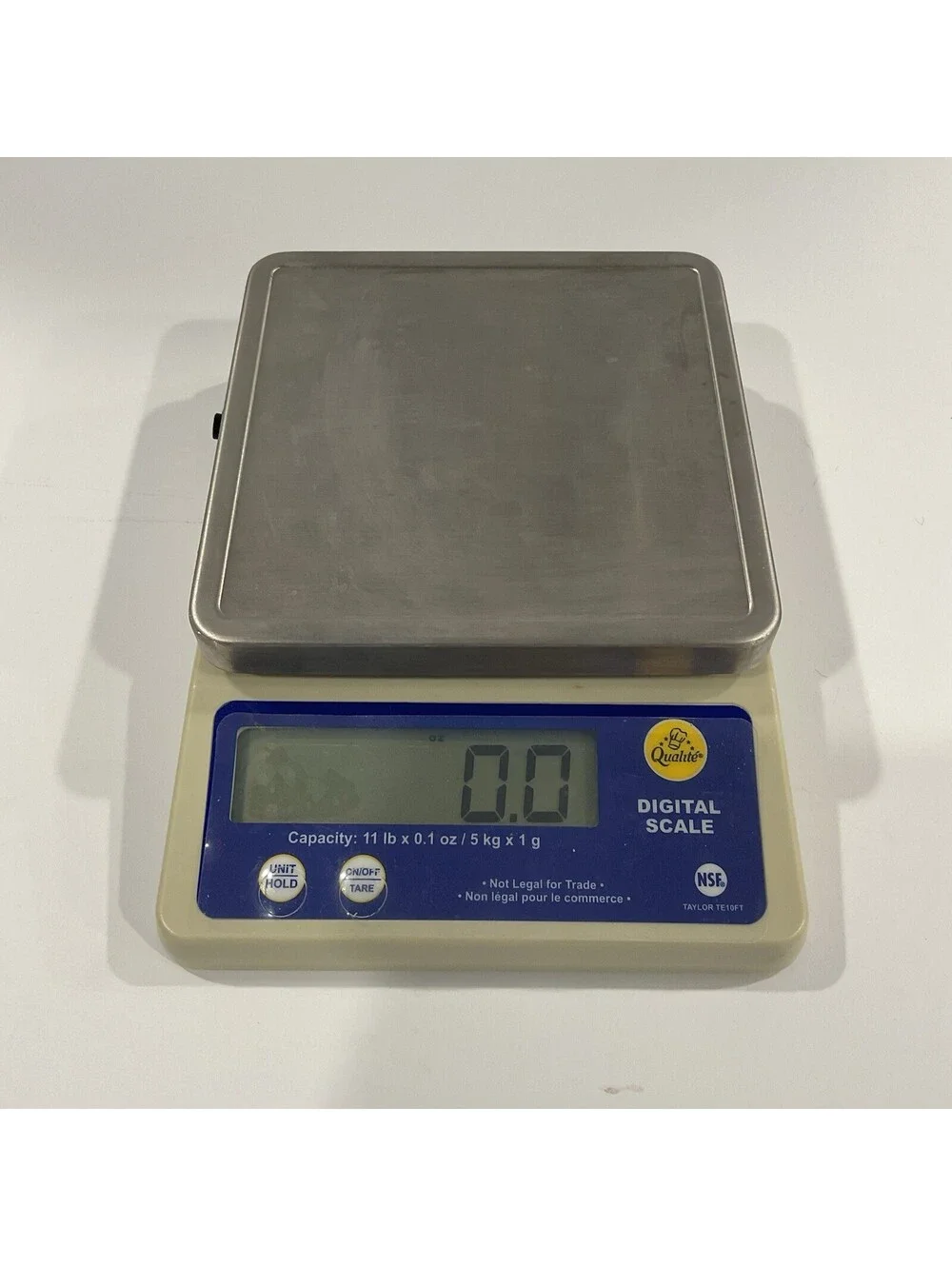 Taylor Professional  Compact Stainless Digital Scale TE10FT  11 Lbs  ✅